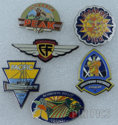 DCA - Attractions Mini 6 Pin Set