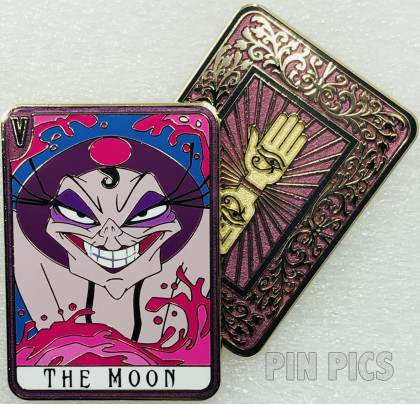 DSSH - Yzma - Emperor's New Groove - Moon - Villain Tarot Card - Once Upon a Nightmare