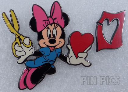 Minnie - Valentine Heart - Cutout