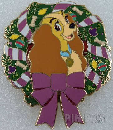 DEC - Lady - Lady and the Tramp - Holiday Wreath