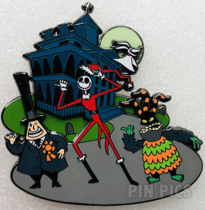 Mayor, Jack, Zero and Harlequin Demon - Haunted Mansion Holiday - Jumbo