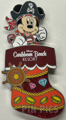 Pin Trading Board at Disney's Caribbean Beach Resort - Disney Pins