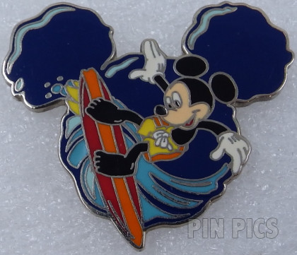 WDW - Mickey Surfing - Countdown To MGM's Pin Celebration