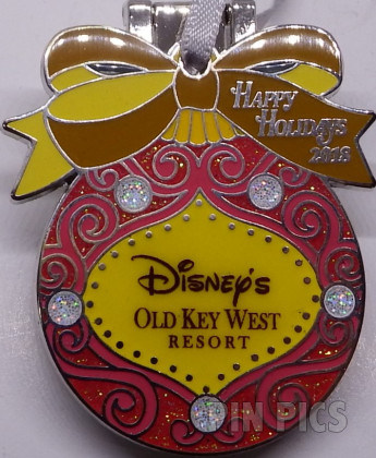 WDW - Mickey and Minnie - Old Key West - Resort Baubles Ornament - Holiday 2018