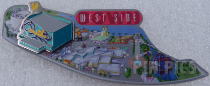 WDW - West Side - Downtown Disney - Atlas Map - Cast Exclusive