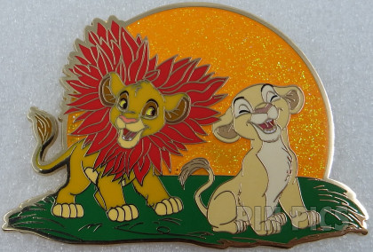 PALM - Young Simba and Young Nala - Lion King - Land, Sea and Air