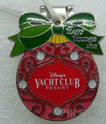WDW - Yacht Club - Belle - Happy Holidays 2018 - Resort Ornaments - Beauty and the Beast