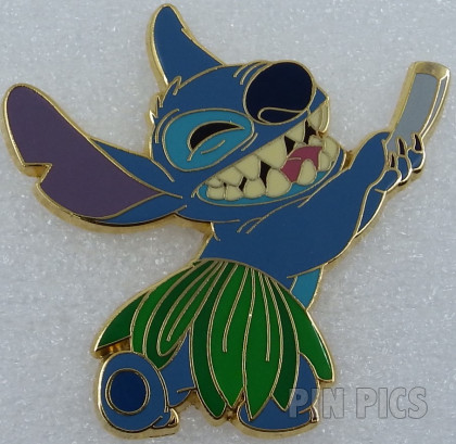 Stitch Reads Duck's Book LE 100 Disney Pin ✿ Tell me a Story Acme RARE NEW  GOLD