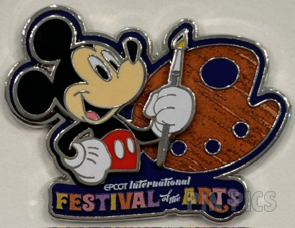 WDW - Mickey - EPCOT International Festival of the Arts 2024 - Artist Painting Palette