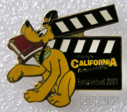 DL - Pluto - Clapboard - Disney California Adventure