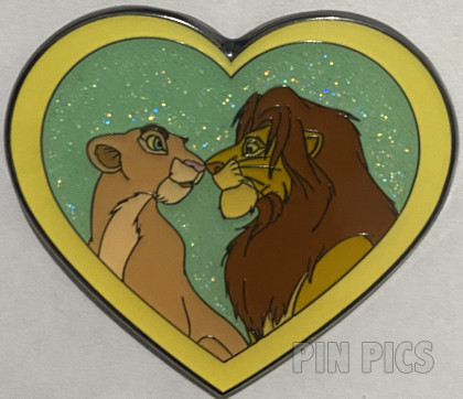 Loungefly - Nala & Simba - Lion King - Animal Couples Heart - Mystery