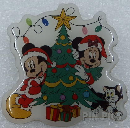 Japan - Mickey, Minnie and Figaro - Christmas Tree - Game Prize