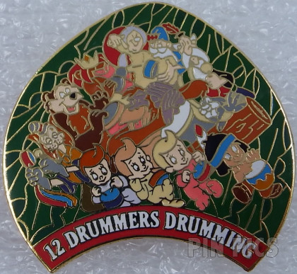 WDW - Holiday Wreath - 12 Drummers Drumming - 12th Day