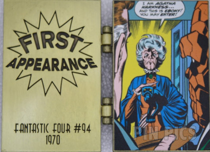 162105 - WDW - Agatha Harkness – Fantastic Four – Marvel First Appearance Villains – Comic Books
