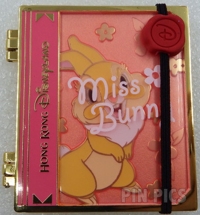 HKDL - Miss Bunny - Bambi - Hinged Book - Stained Glass Jumbo