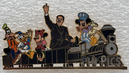Walt Disney, Mickey, Minnie, Donald and Goofy - Miniature Train