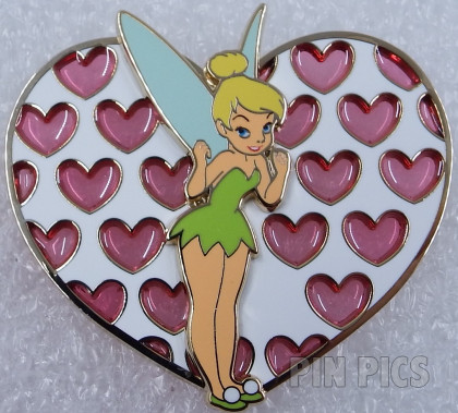 DSSH - Tinker Bell - Valentine Hearts - Stained Glass - Peter Pan