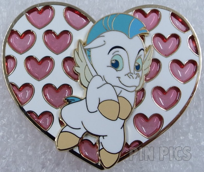 DSSH - Pegasus - Valentine Heart - Stained Glass