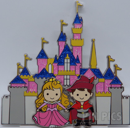 DL - Aurora and Prince Phillip - Castle - Fantasyland Cuties - Jumbo