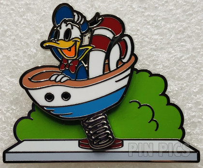 Donald Duck - Boat - Spring Rides - March