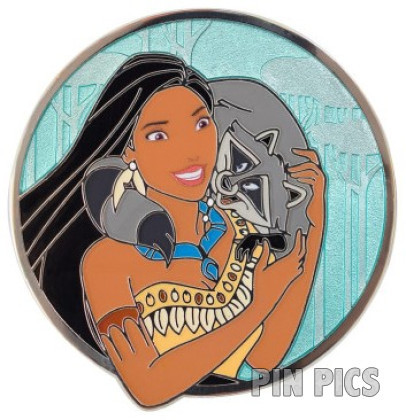 DPB - Pocahontas and Meeko - Blue Forest - Indian Princess with Raccoon