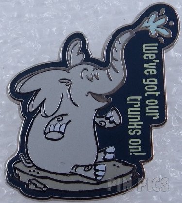 Elephant - Jungle Cruise Puns - We've Got Our Trunks On - Booster