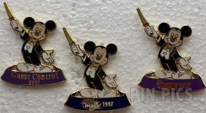Mickey Mouse - Guest Control Set - 3 Pins - Cast Member