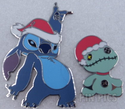 DLP - Stitch and Scrump - Christmas - Santa - Set