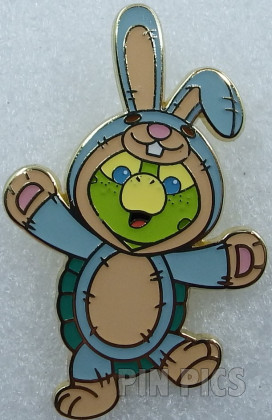 SDR - Olu Mel Dressed as Rabbit - Zodiac Costume Set 1 - Duffy and Friends - Green Turtle