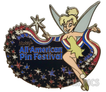 DLR - Mickey's All American Pin Trading Festival (Tinker Bell) Annual Passholder