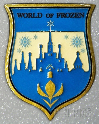 HKDL - World of Frozen Shield - Arendelle and Golden Crocus - Mystery Box