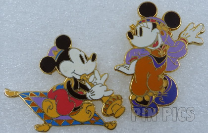 TDR - Mickey & Minnie Mouse - Arabian Dancing Set