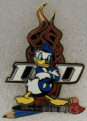 WDW - Epcot - Donald Duck - Around Our World Pin Event Artist Choice 4
