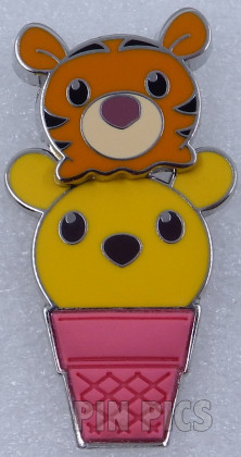 DL - Winnie the Pooh and Tigger Set - Character Scoops - Ice Cream Cone