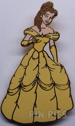 WDW - Belle - Standing in Gold Gown - Beauty and the Beast