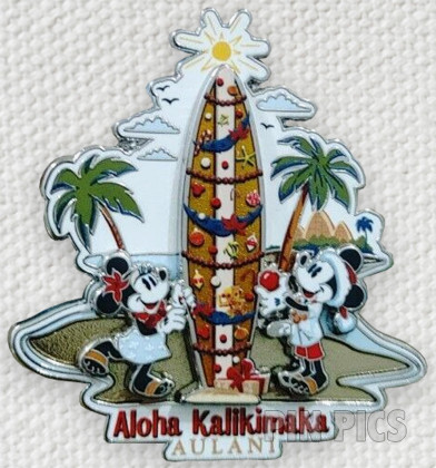 Aulani - Minnie and Mickey - Aloha Kalikimaka 2021 - Christmas