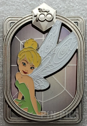 DEC - Tinker Bell - Celebrating With Character - Disney 100 - Silver Frame - Peter Pan