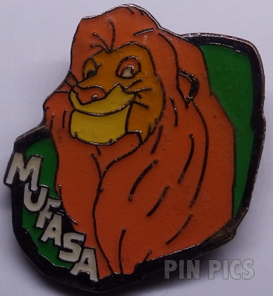 Mufasa - Head on Green - Lion King