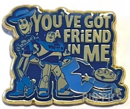 Loungefly - Buzz Woody Alien - Disney100 Songs - You've Got A Friend in Me - Toy Story