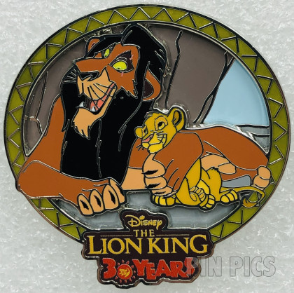 Scar and Young Simba - 30th Anniversary - Lion King