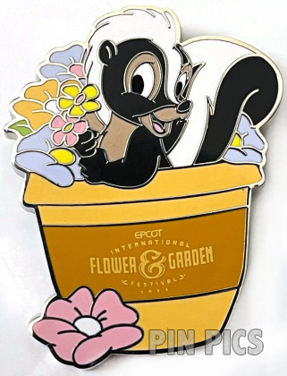 WDW - Flower the Skunk - Epcot Flower and Garden 2024 - Mystery - Bambi