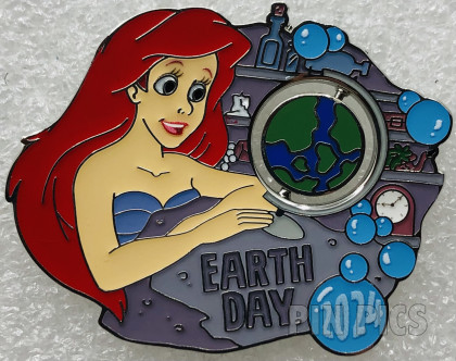 Ariel - Earth Day 2024 - Little Mermaid - Spinner