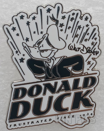 BoxLunch - Donald Duck - Black and White - Frustrated Since 1934 - Disney 100