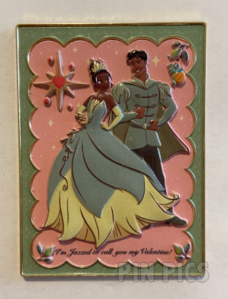 DEC - Tiana, Naveen, Ray - Happy Valentine's Day - Princess and the Frog - I'm Jazzed to Call You My Valentine