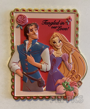 DEC - Rapunzel, Flynn, Pascal - Happy Valentine's Day - Tangled in Our Love