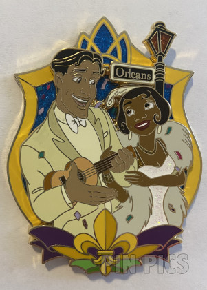 WDI - Tiana and Naveen - Mardi Gras 2024 - Orleans - Princess and the Frog