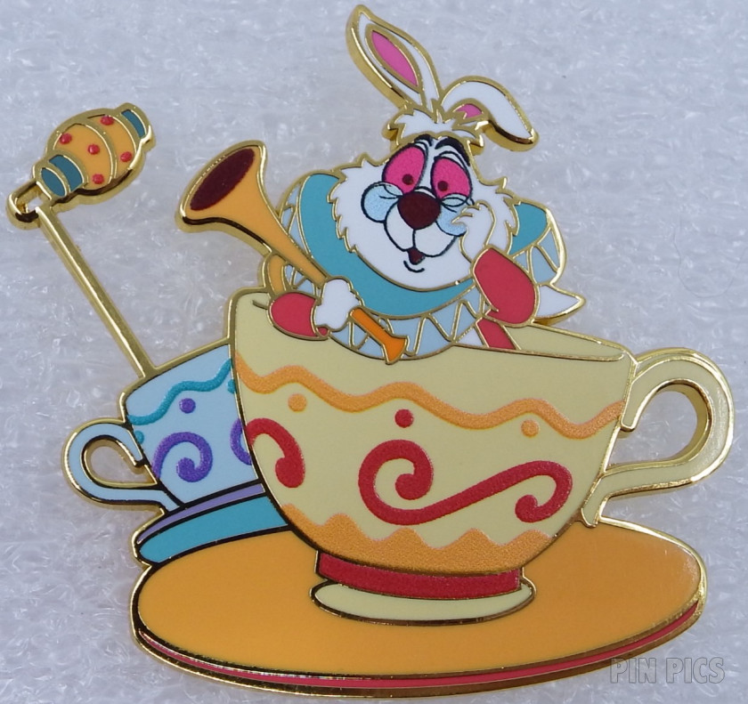 DLP - White Rabbit in Tea Cup - Alice in Wonderland