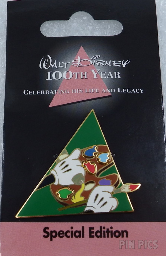 6312 - JDS - Painter Mickey - Works of Art - Special Edition - Walt Disney 100th Year