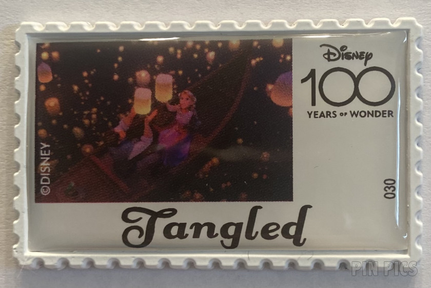 Korea - Rapunzel and Flynn - Disney 100 Years of Wonder - Stamp - Tangled