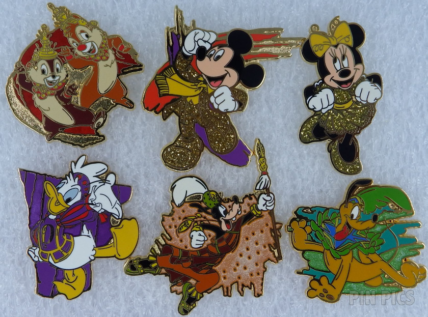 TDR - Pin Rally Collection - Rhythms of the World - TDS